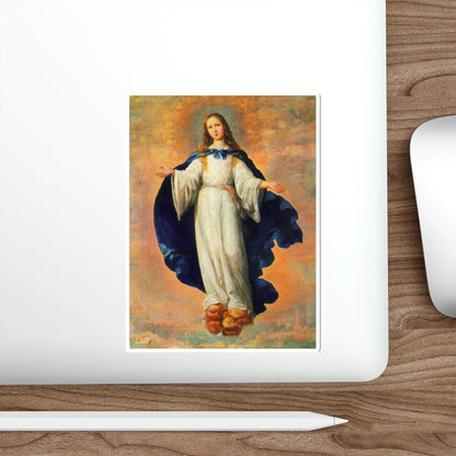 ZURBARAN, Francisco de - The Immaculate Conception2 (Artwork) STICKER Vinyl Die-Cut Decal