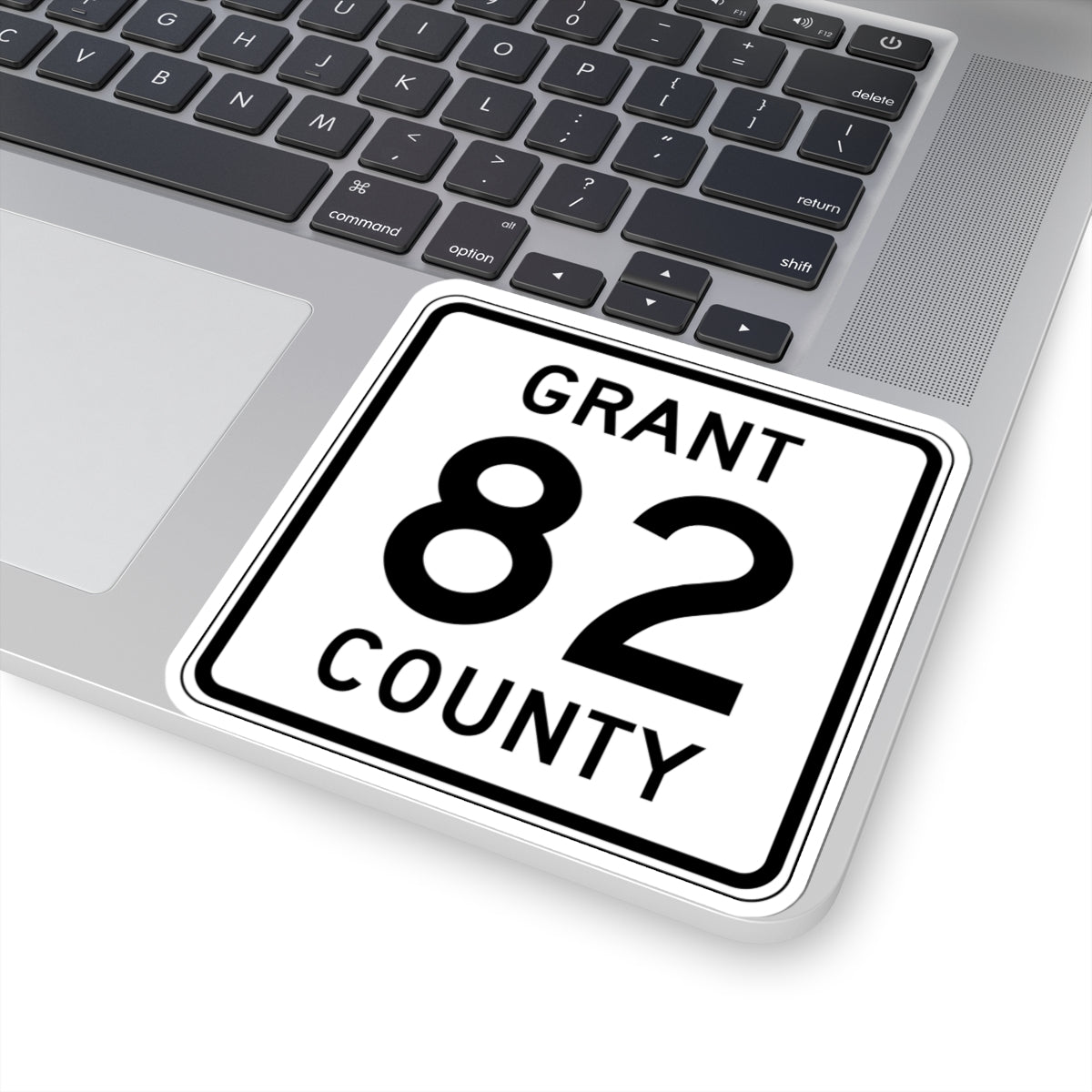 Grant County Route 82 MN (Minnesota) (Road Sign) STICKER Vinyl Kiss-Cut Decal