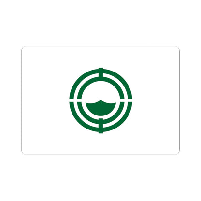 Flag of Oketo Hokkaido (Japan) STICKER Vinyl Kiss-Cut Decal