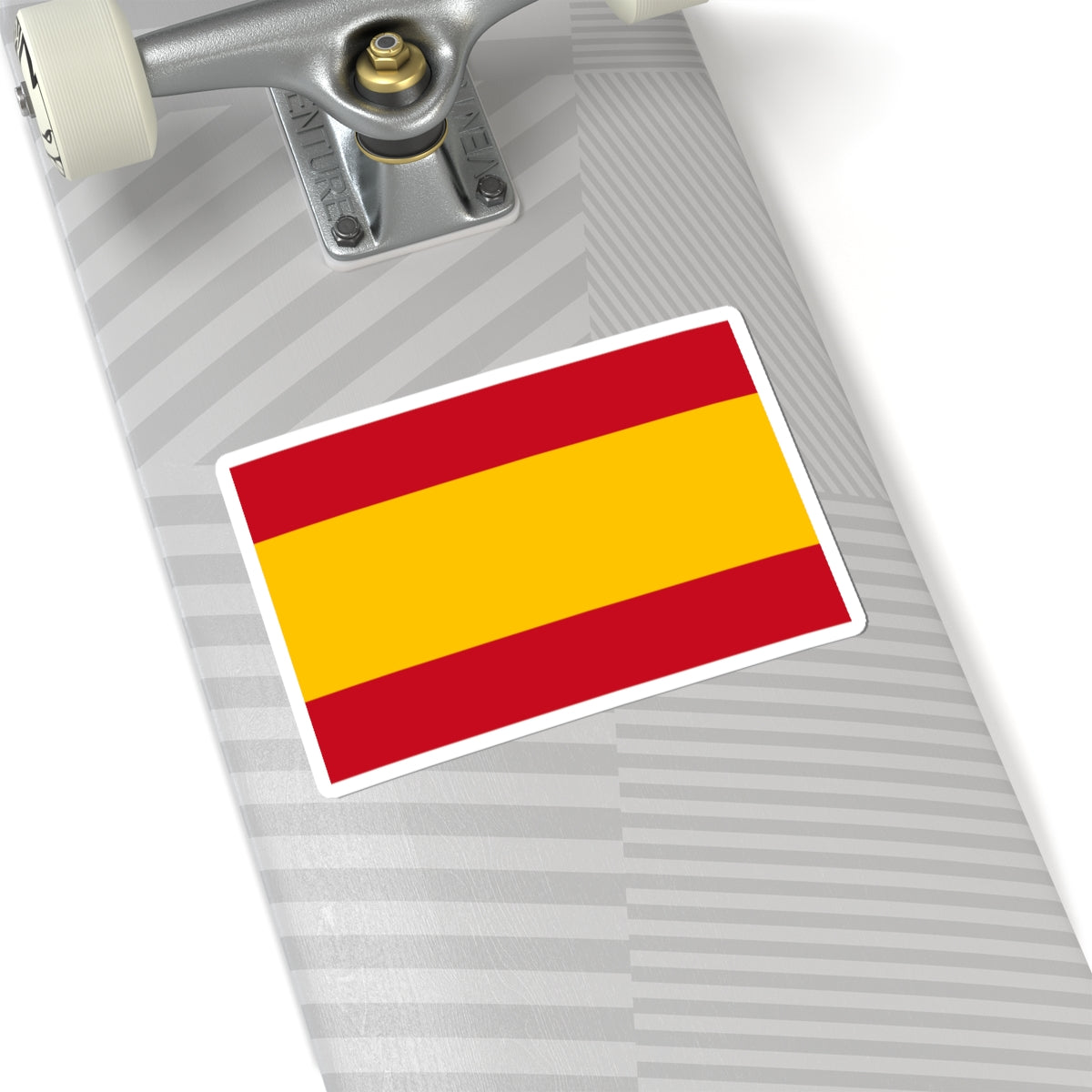 Flag of Spain civil (Spain) STICKER Vinyl Kiss-Cut Decal