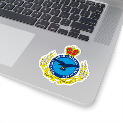 Badge of the Royal Malaysian Air Force (Malaysia) (Coat of Arms) STICKER Vinyl Kiss-Cut Decal