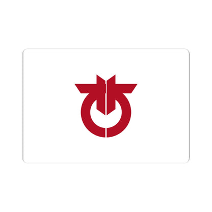 Flag of Okegawa Saitama (Japan) STICKER Vinyl Kiss-Cut Decal