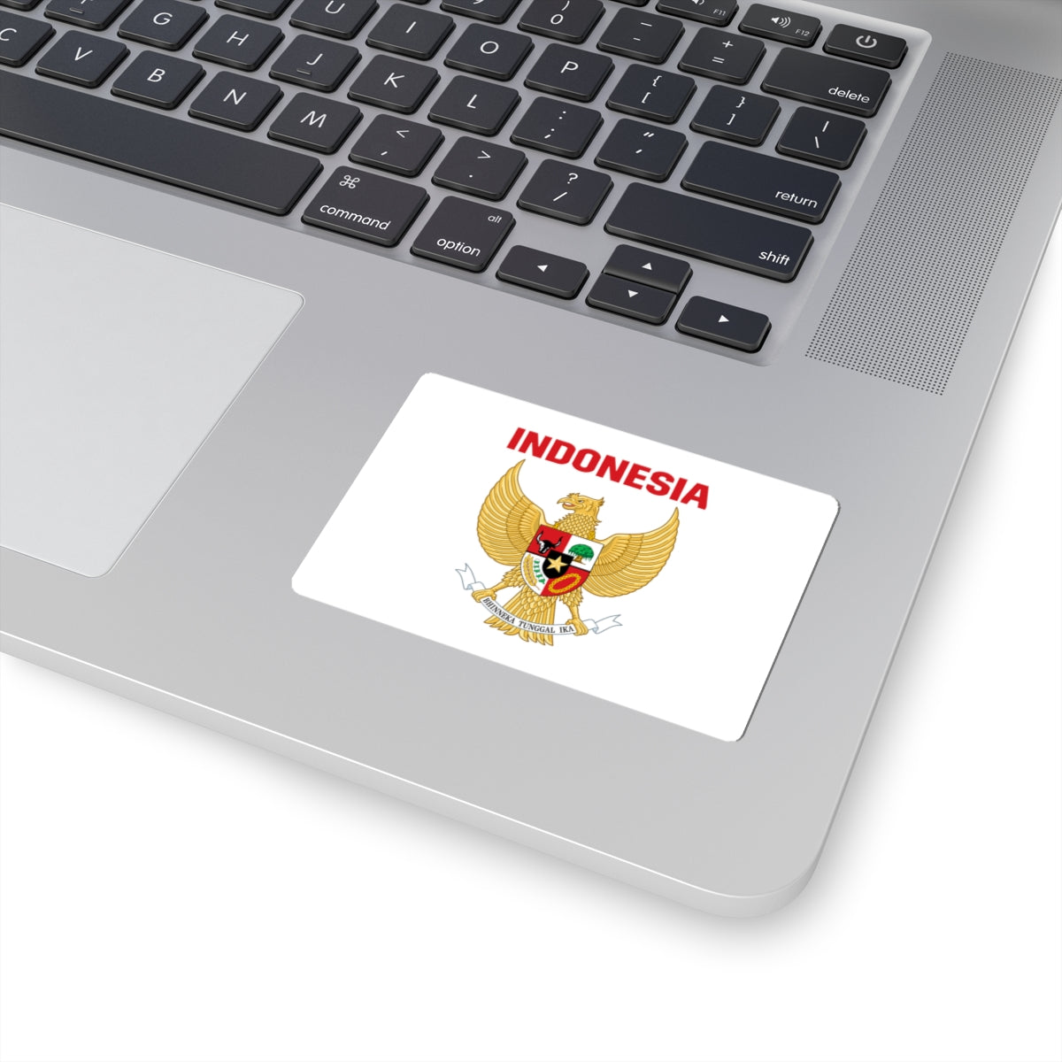 Indonesia coat of arms with name (Indonesia) STICKER Vinyl Kiss-Cut Decal