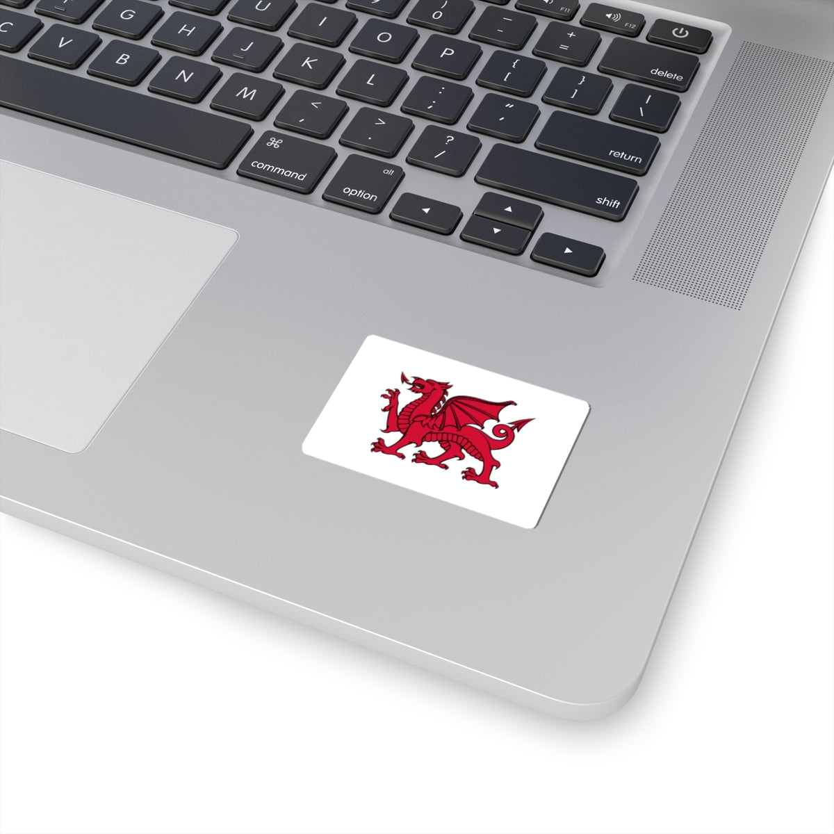Flag of Wales without Green (United Kingdom) STICKER Vinyl Kiss-Cut Decal