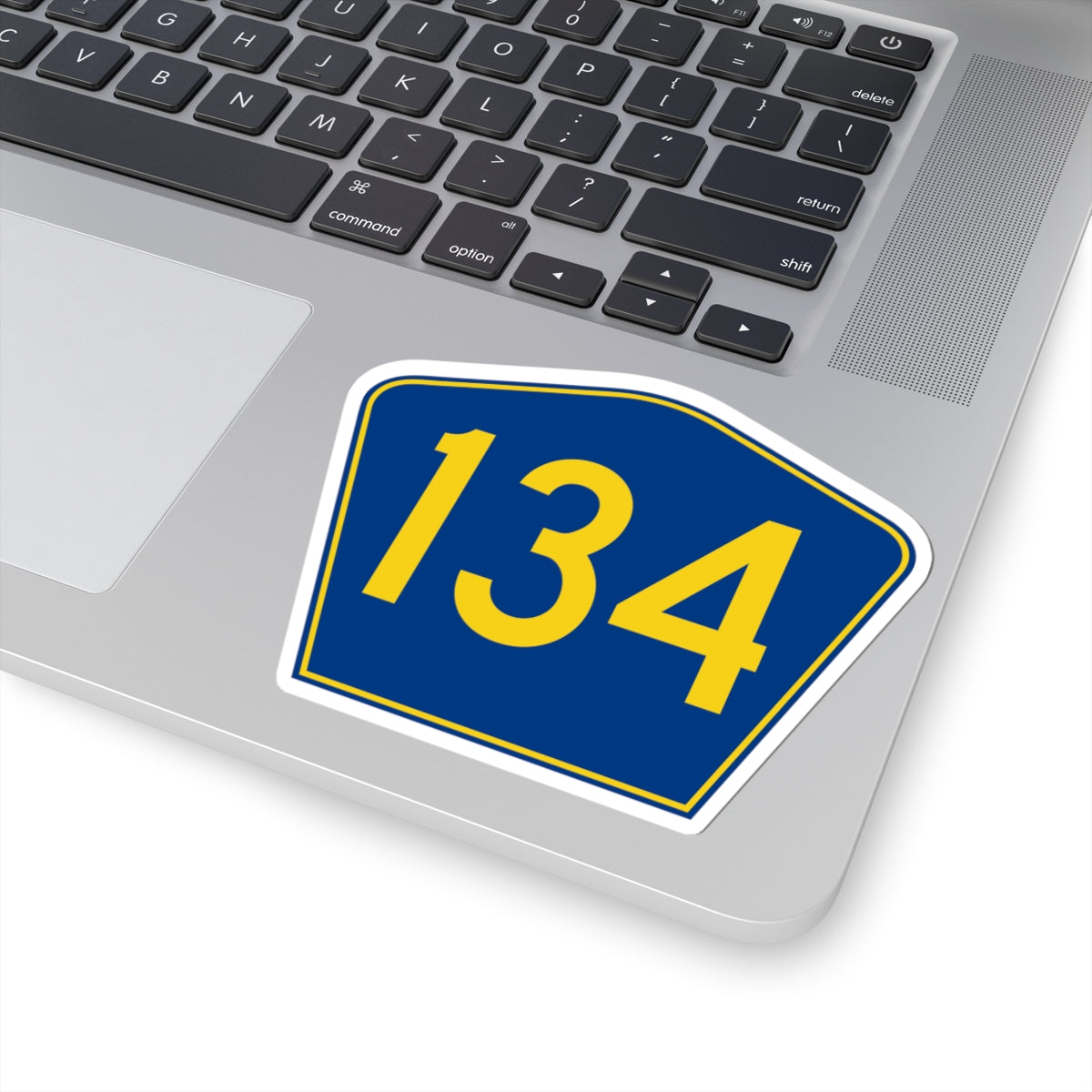 PR secondary 134 (Puerto Rico) (Road Sign) STICKER Vinyl Kiss-Cut Decal