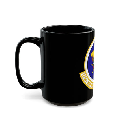 171st Air Refueling Squadron (U.S. Air Force) Black Coffee Mug-The Sticker Space