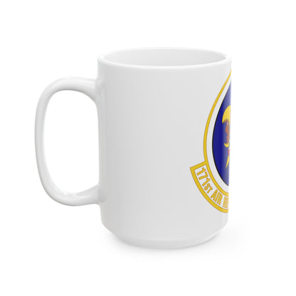 171st Air Refueling Squadron (U.S. Air Force) White Coffee Mug-The Sticker Space