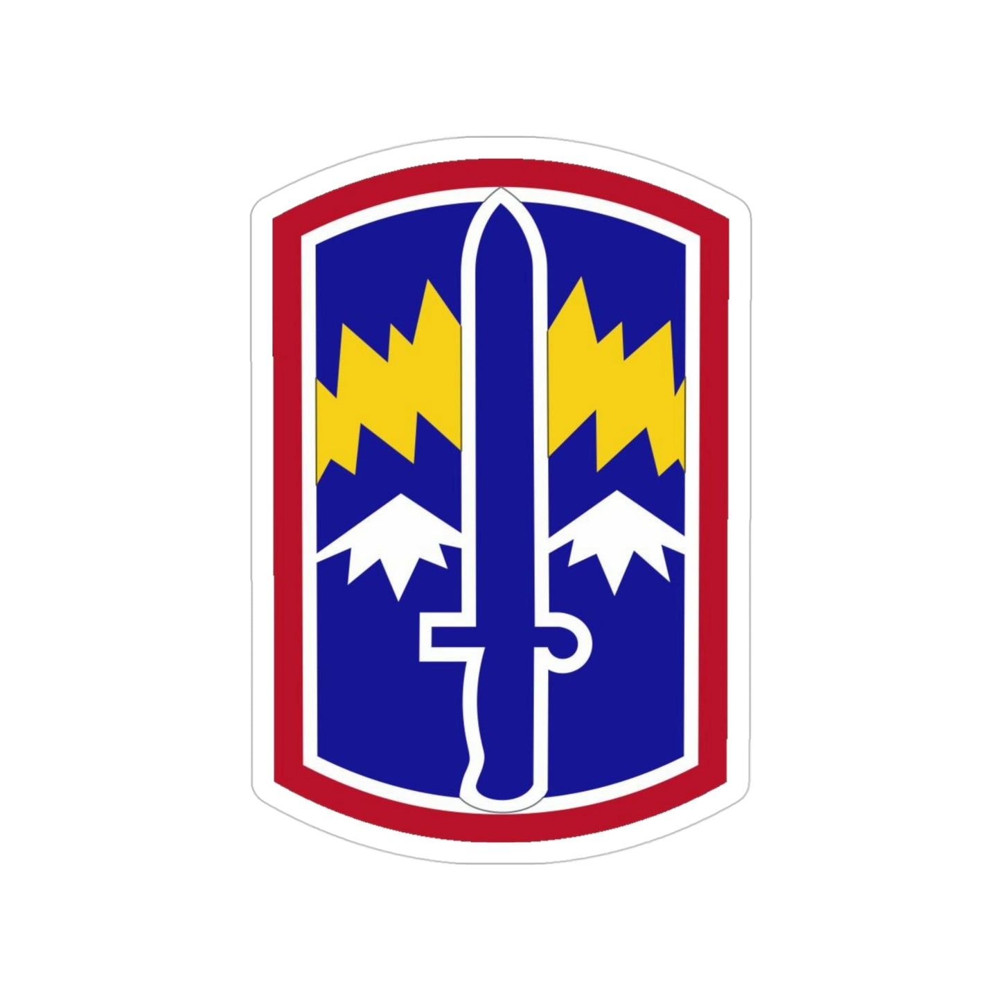 171ST INFANTRY BRIGADE (U.S. Army) Transparent STICKER Die-Cut Vinyl Decal-4 Inch-The Sticker Space