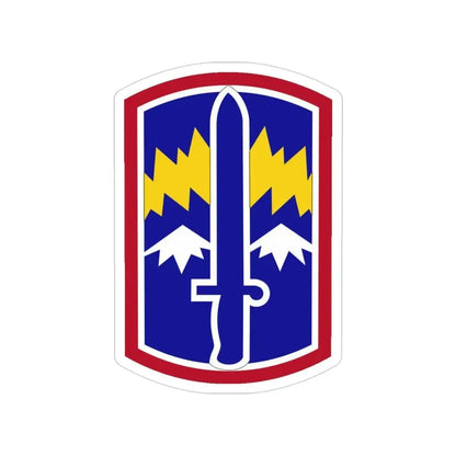 171ST INFANTRY BRIGADE (U.S. Army) Transparent STICKER Die-Cut Vinyl Decal 3 Inch - The Sticker Space