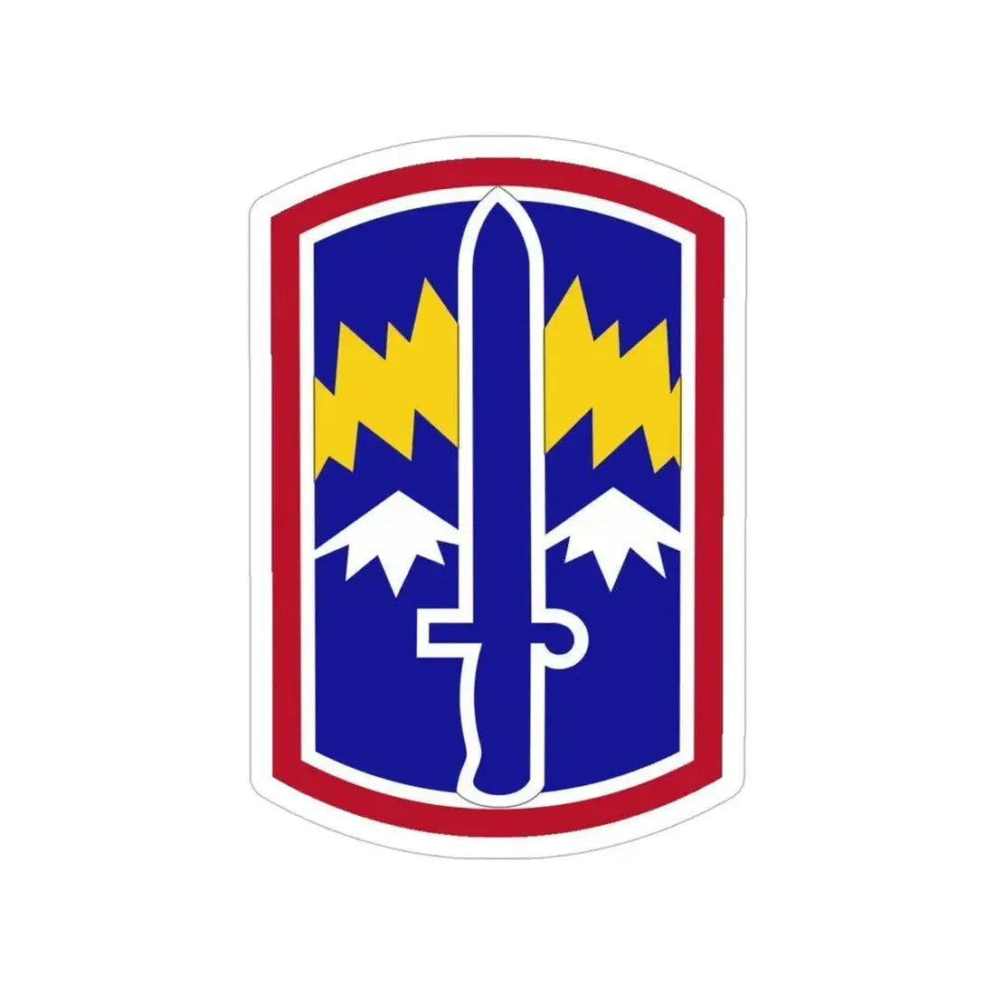 171ST INFANTRY BRIGADE (U.S. Army) Transparent STICKER Die-Cut Vinyl Decal 6 Inch - The Sticker Space