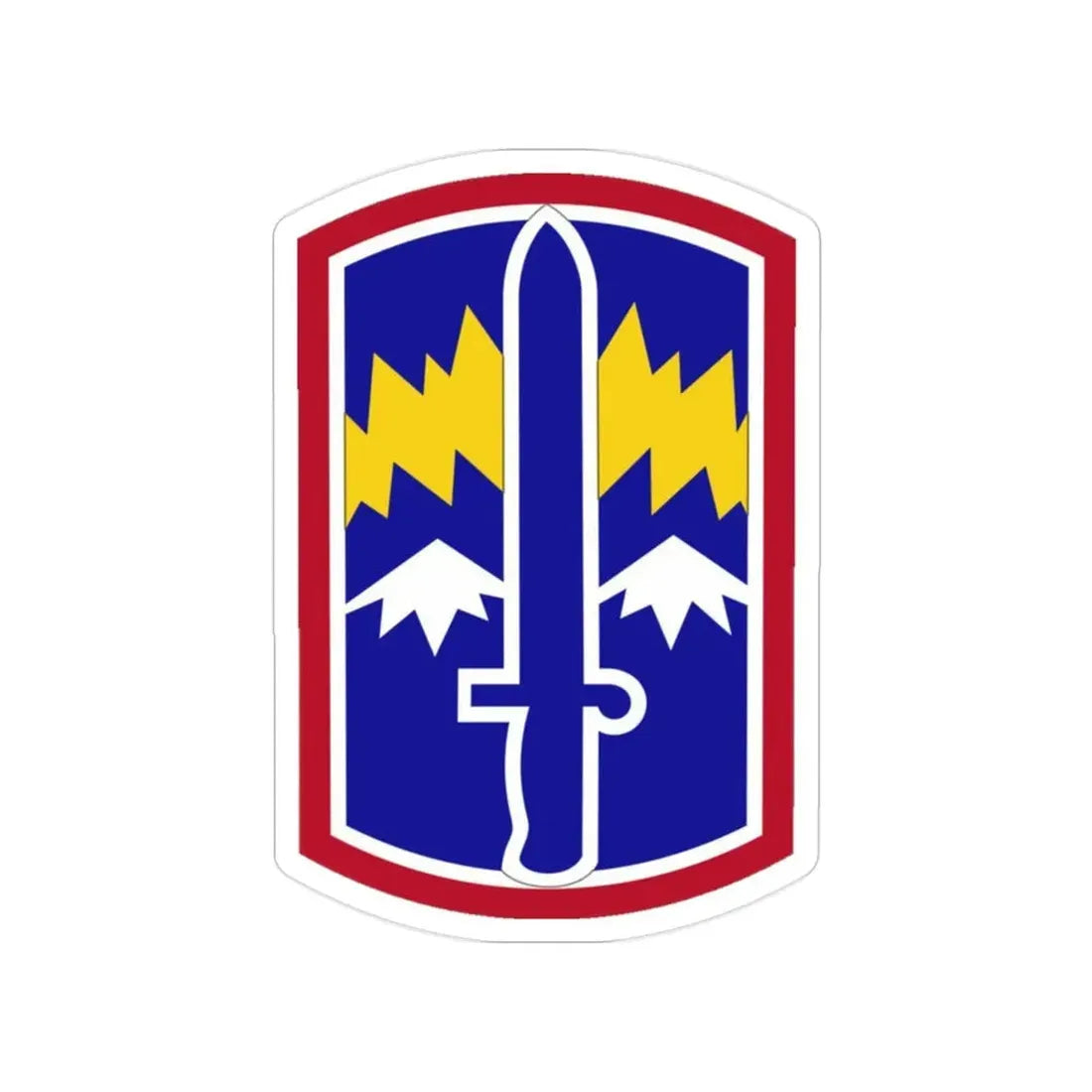 171ST INFANTRY BRIGADE (U.S. Army) Transparent STICKER Die-Cut Vinyl Decal - The Sticker Space