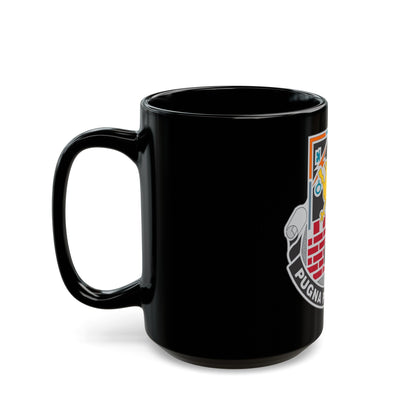 172 Engineer Battalion (U.S. Army) Black Coffee Mug-The Sticker Space