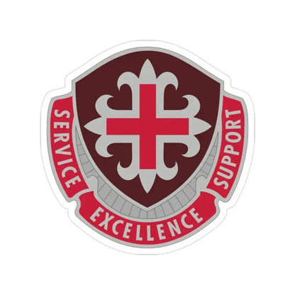 172 Medical Battalion (U.S. Army) Transparent STICKER Die-Cut Vinyl Decal 2 Inch - The Sticker Space