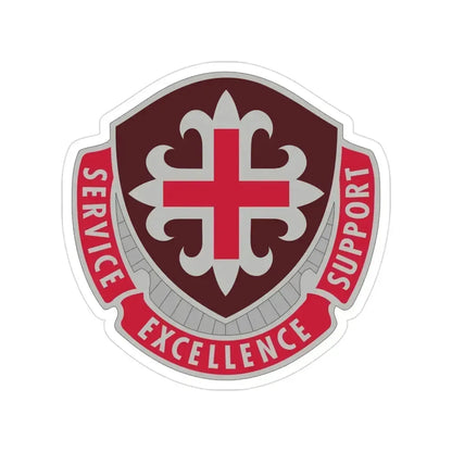 172 Medical Battalion (U.S. Army) Transparent STICKER Die-Cut Vinyl Decal 3 Inch - The Sticker Space