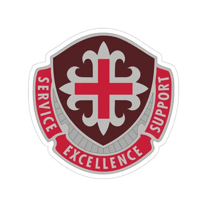 172 Medical Battalion (U.S. Army) Transparent STICKER Die-Cut Vinyl Decal 6 Inch - The Sticker Space