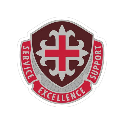 172 Medical Battalion (U.S. Army) Transparent STICKER Die-Cut Vinyl Decal - The Sticker Space