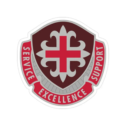172 Medical Battalion (U.S. Army) Transparent STICKER Die-Cut Vinyl Decal - The Sticker Space