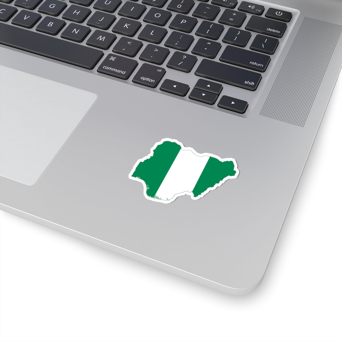 Flag map of Nigeria (Niger) STICKER Vinyl Kiss-Cut Decal