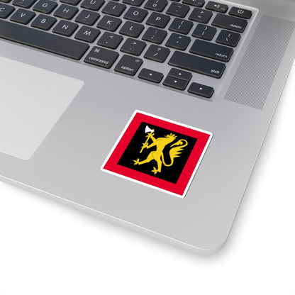 Standard of the Telemark Battalion (Norway) STICKER Vinyl Kiss-Cut Decal