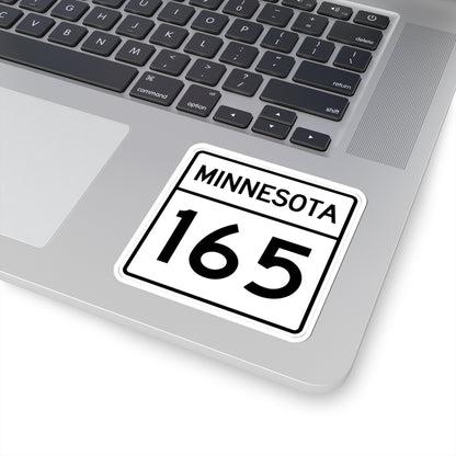 MN-165 1948 (Minnesota) (Road Sign) STICKER Vinyl Kiss-Cut Decal