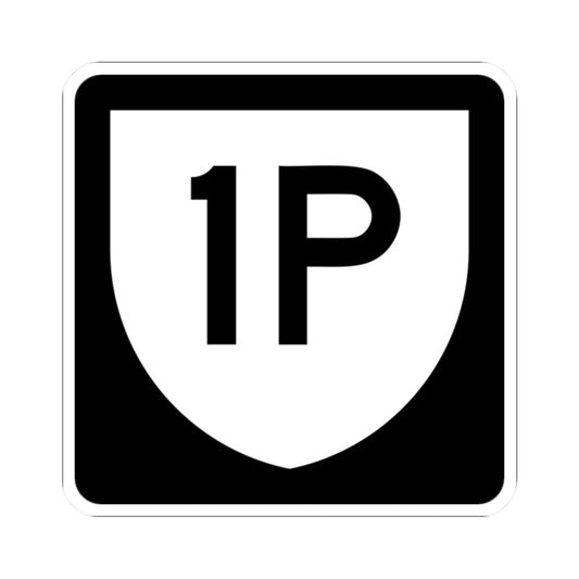 PR urban primary 1P (Puerto Rico) (Road Sign) STICKER Vinyl Kiss-Cut Decal