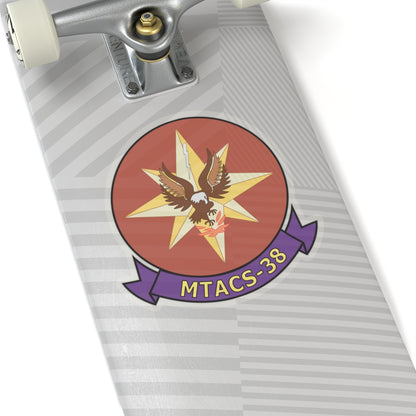 Marine Tactical Air Command Squadron 38 (USMC) STICKER Vinyl Kiss-Cut Decal