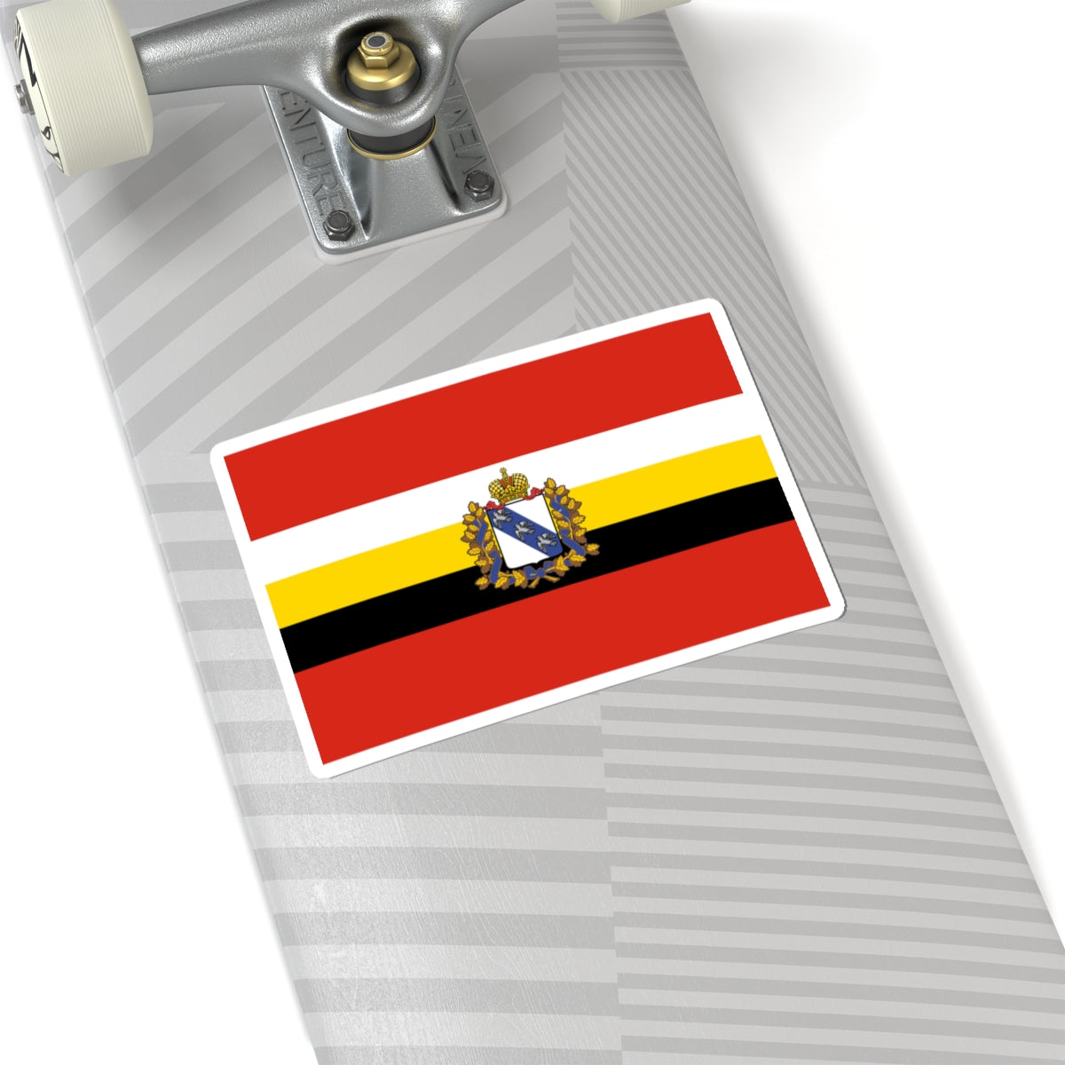 Flag of Kursk Oblast large (Russia) STICKER Vinyl Kiss-Cut Decal