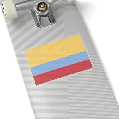 Flag of Venezuela with no coat of arms 1811-1836 (Colombia) STICKER Vinyl Kiss-Cut Decal