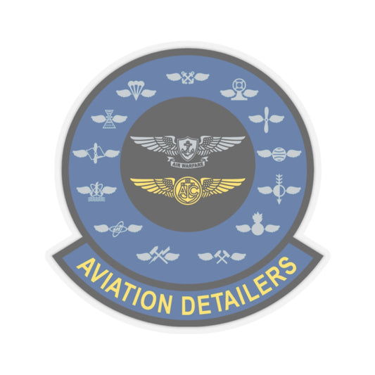 Aviation Detailers (U.S. Navy) STICKER Vinyl Kiss-Cut Decal