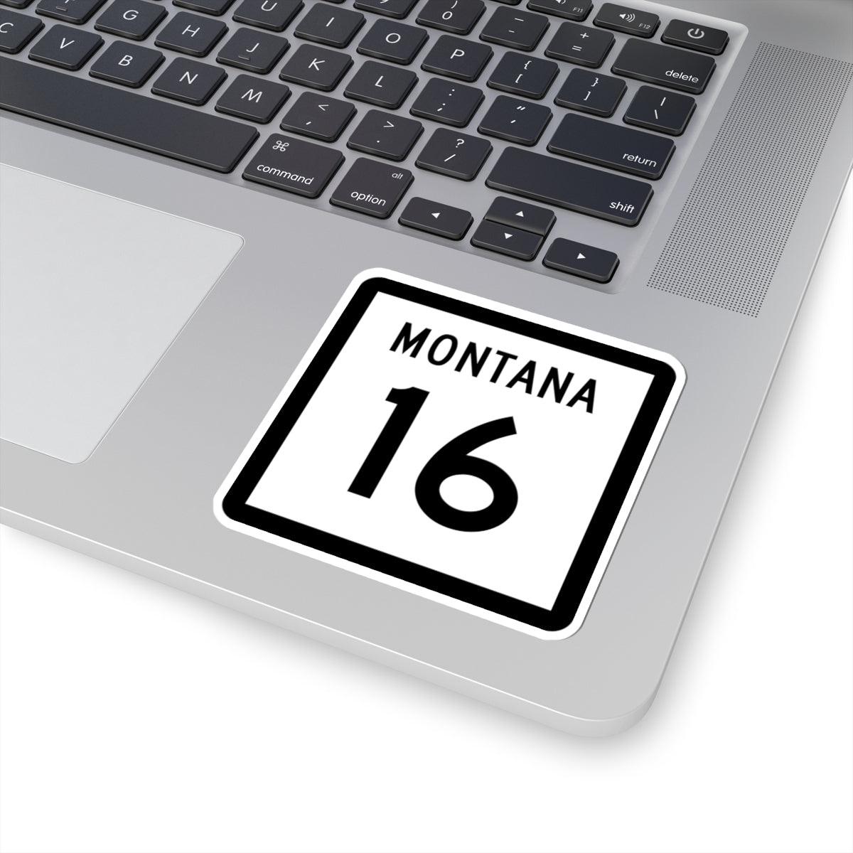 MT-16 (Montana) (Road Sign) STICKER Vinyl Kiss-Cut Decal