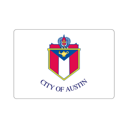 Flag of Austin, Texas - STICKER Vinyl Kiss-Cut Decal