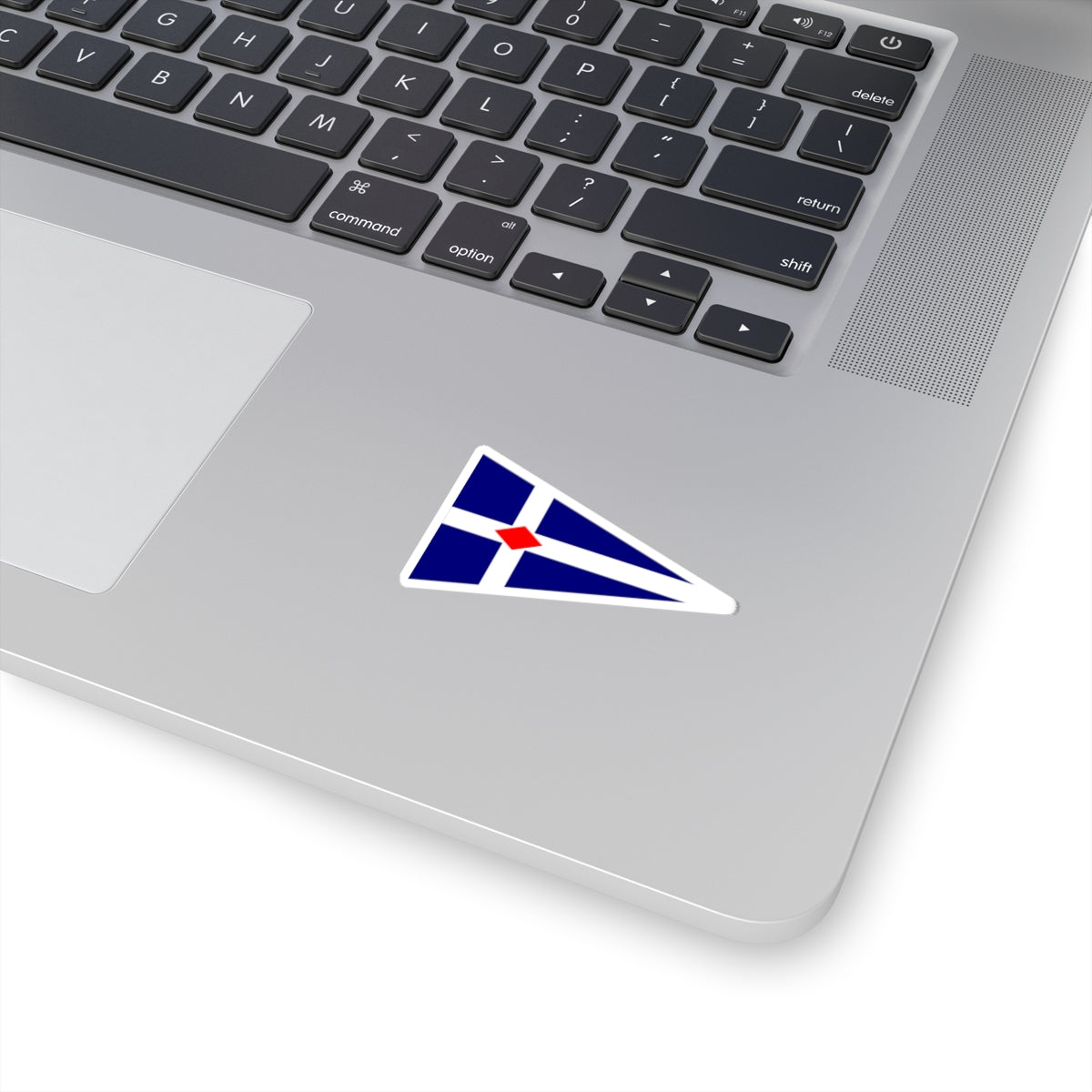 Burgee of Torpoint Mosquito Sailing Club (United Kingdom) STICKER Vinyl Kiss-Cut Decal