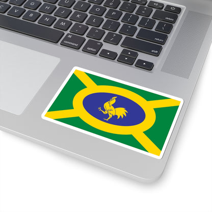 Penkhull village flag (England) STICKER Vinyl Kiss-Cut Decal