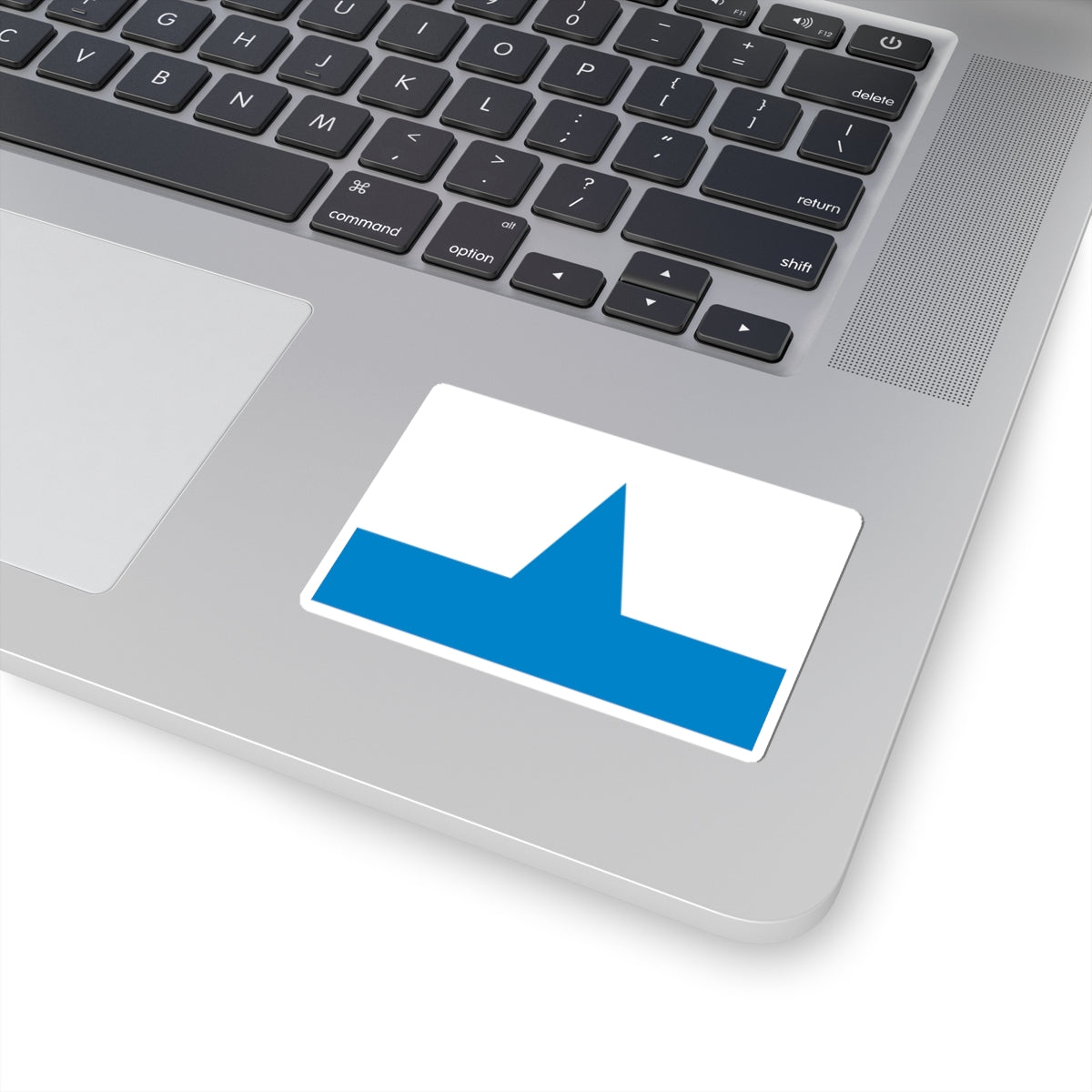 Flag of Lesja (Norway) STICKER Vinyl Kiss-Cut Decal