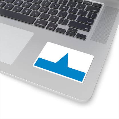 Flag of Lesja (Norway) STICKER Vinyl Kiss-Cut Decal