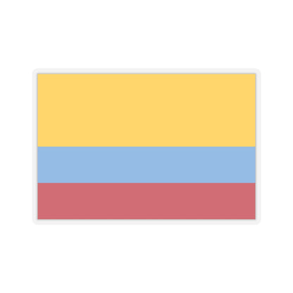 Flag of Venezuela with no coat of arms 1811-1836 (Colombia) STICKER Vinyl Kiss-Cut Decal