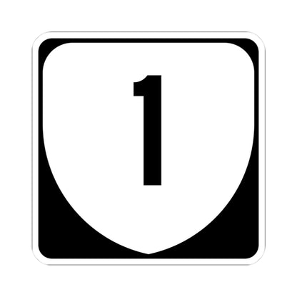 Virginia 1 (Virginia) (Road Sign) STICKER Vinyl Kiss-Cut Decal
