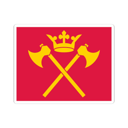 Flag of Hordaland (Norway) STICKER Vinyl Kiss-Cut Decal