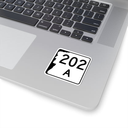 NH Route 202A (New Hampshire) (Road Sign) STICKER Vinyl Kiss-Cut Decal