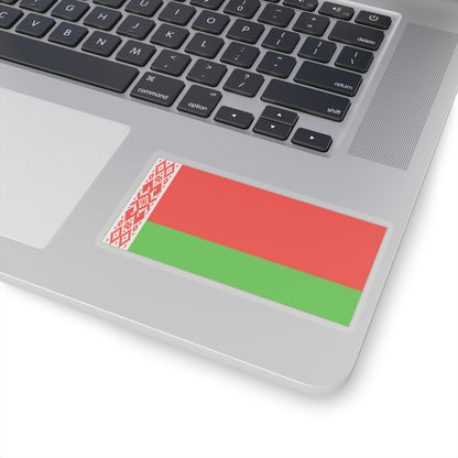 Flag of Belarus WFB 2000 (Belarus) STICKER Vinyl Kiss-Cut Decal
