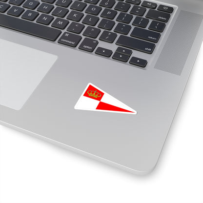 Flag of rcncastellon (Spain) STICKER Vinyl Kiss-Cut Decal