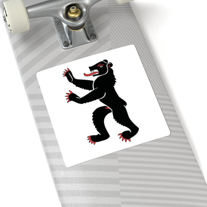 Flag of Canton of Appenzell Innerrhoden (Switzerland) STICKER Vinyl Kiss-Cut Decal