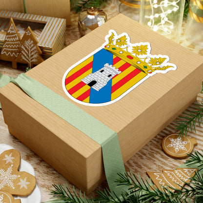 Escudo de Almudaina (Spain) (Coat of Arms) STICKER Vinyl Kiss-Cut Decal