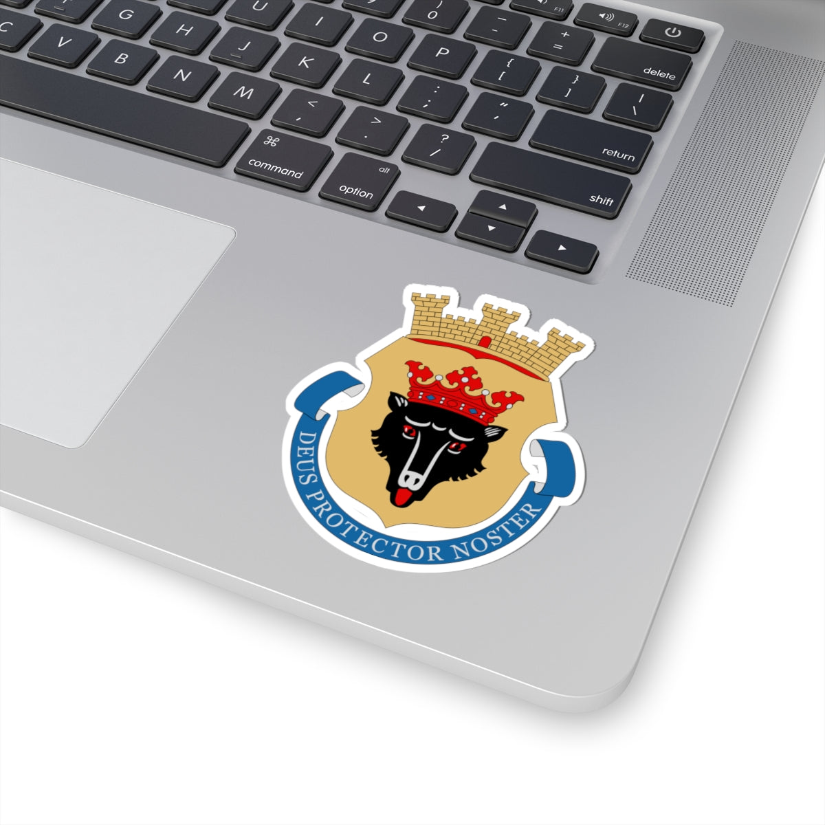 Porin vaakuna (Finland) (Coat of Arms) STICKER Vinyl Kiss-Cut Decal