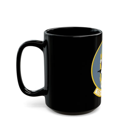 172d Airlift Squadron (U.S. Air Force) Black Coffee Mug-The Sticker Space