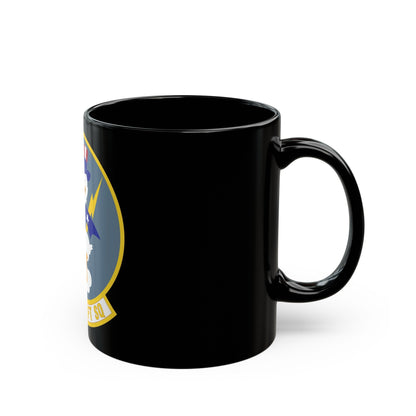 172d Airlift Squadron (U.S. Air Force) Black Coffee Mug-The Sticker Space