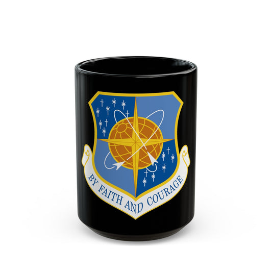 172d Airlift Wing (U.S. Air Force) Black Coffee Mug-15oz-The Sticker Space