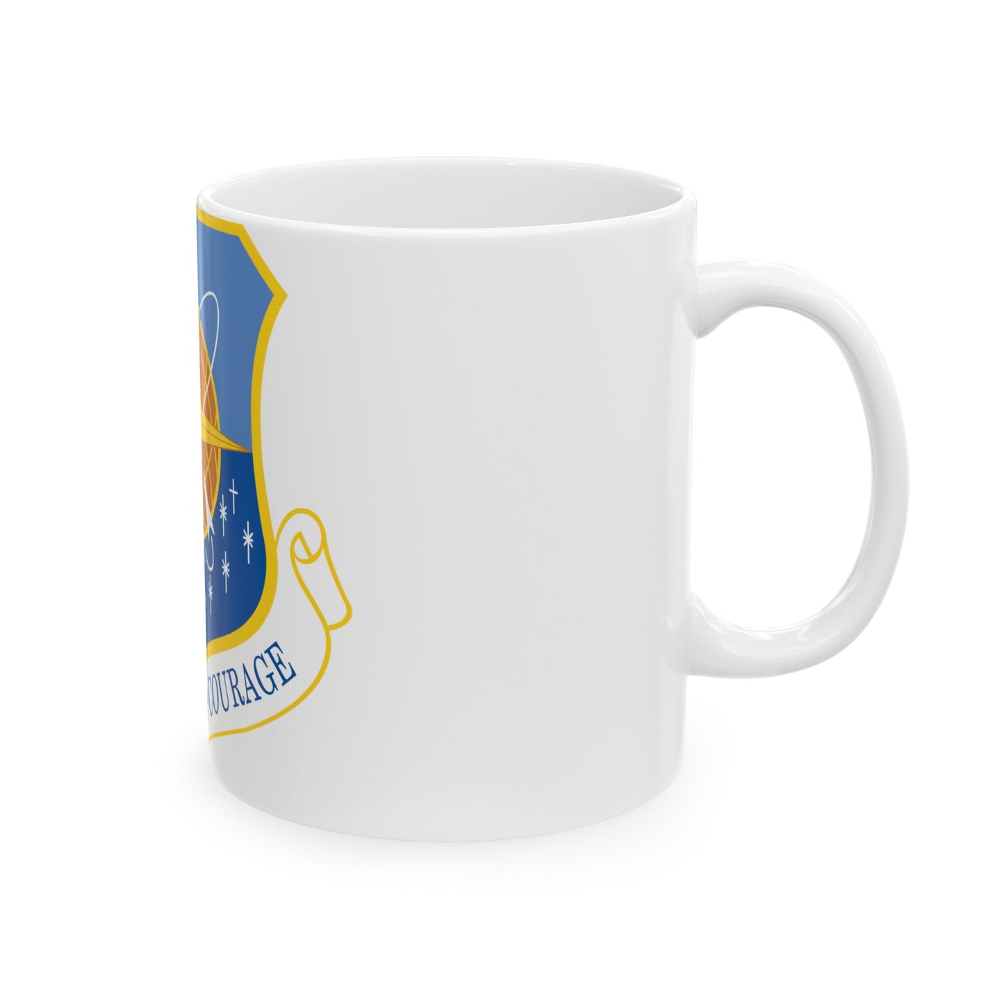 172d Airlift Wing (U.S. Air Force) White Coffee Mug-The Sticker Space