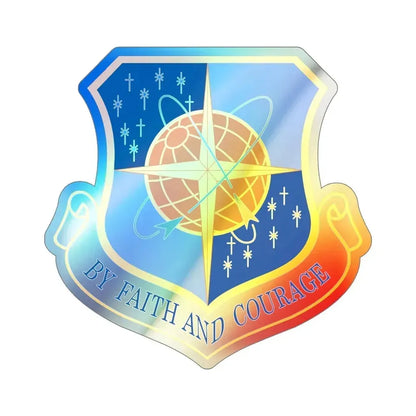 172d Airlift Wing (U.S. Air Force) Holographic STICKER Die-Cut Vinyl Decal 5 Inch Holographic - The Sticker Space