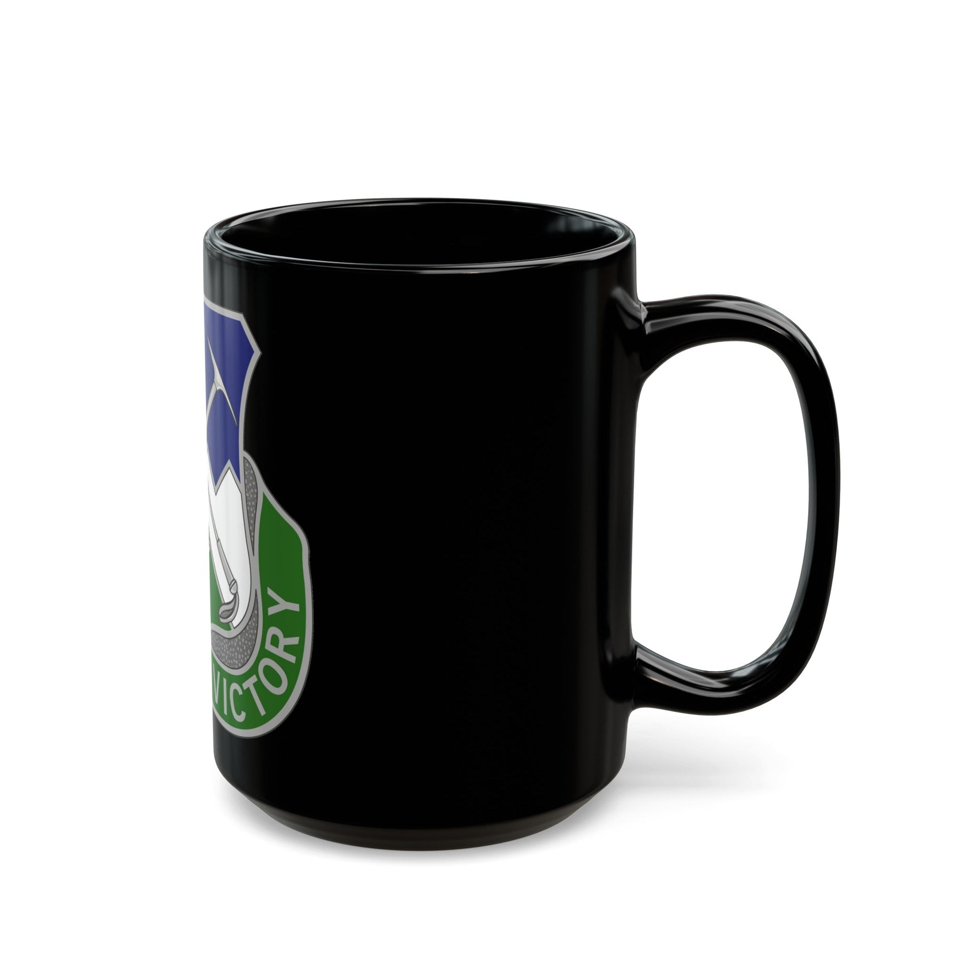 172nd Infantry Regiment (U.S. Army) Black Coffee Mug-The Sticker Space